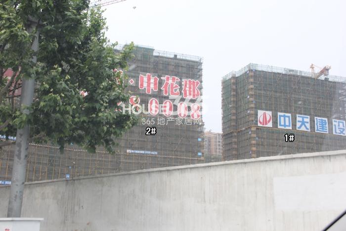 2015年5月汉嘉申花郡项目实景--1、2号楼