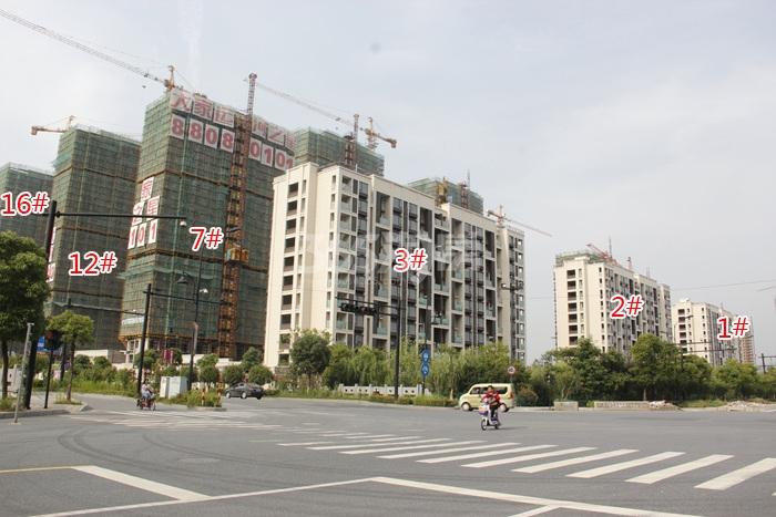 2015年6月大家运河之星项目实景--南侧小全景