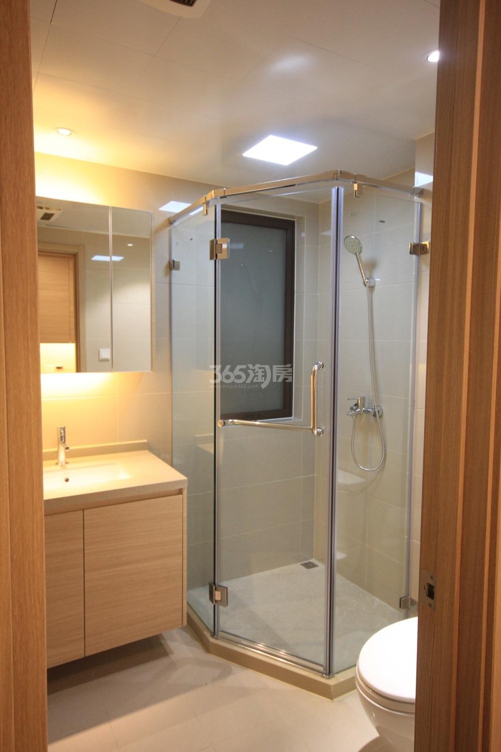 景瑞悦西台项目90方（G3户型）清水样板房--卫浴间