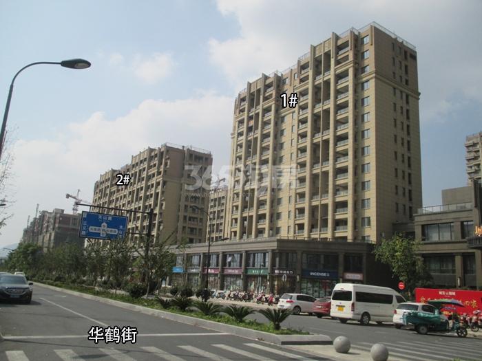 城发云锦城1、2号楼施工实景图 2015年10月摄