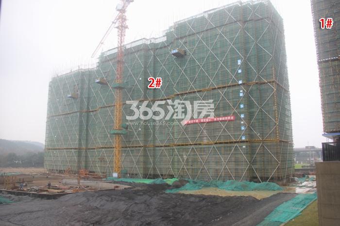 金成英特学府1、2号楼施工进程图（2015.12）