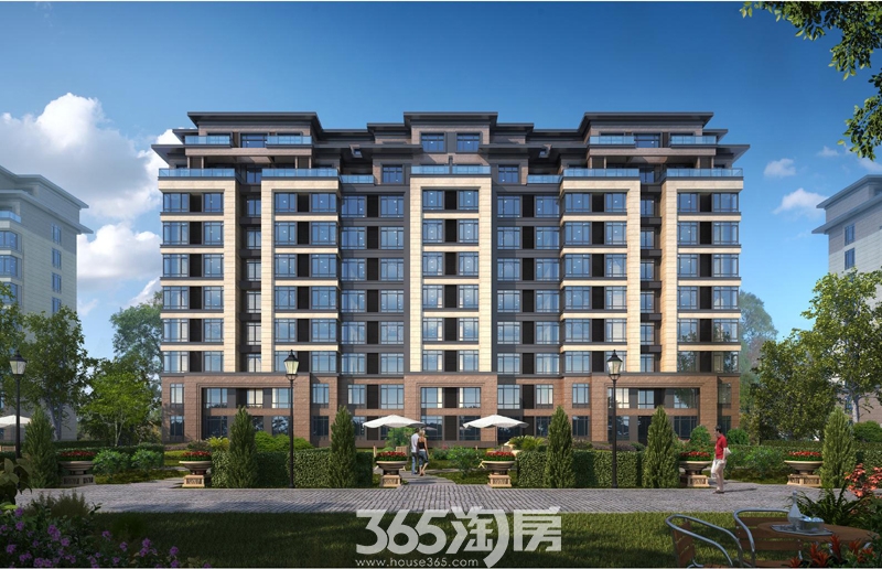 文一千树湾低密度多层效果图