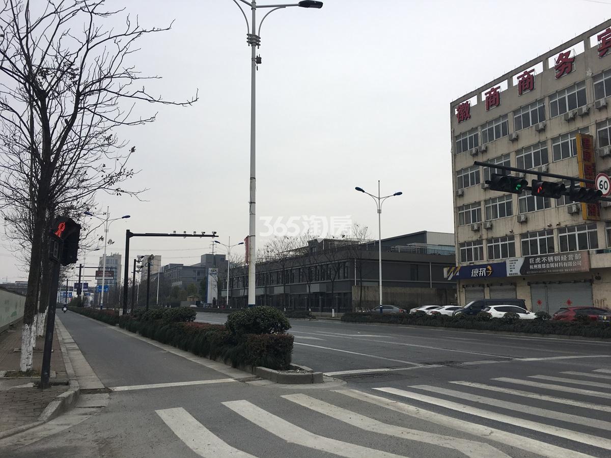 2017年2月初滨江旭辉万家之星周边环境