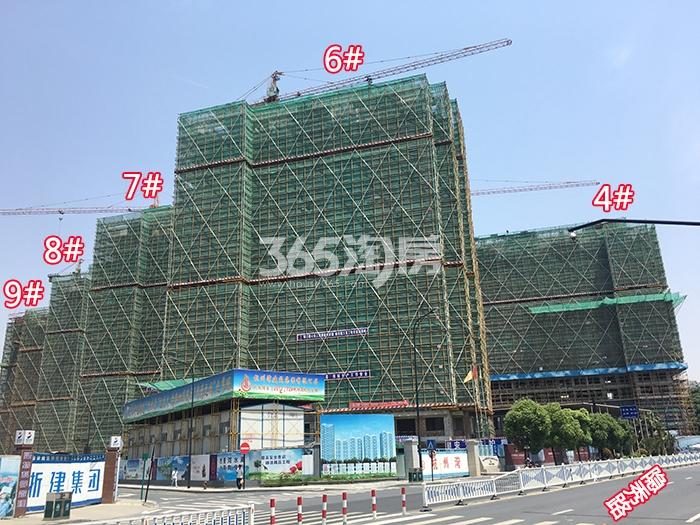 2017年6月初滨江锦绣之城4、6-9号楼实景